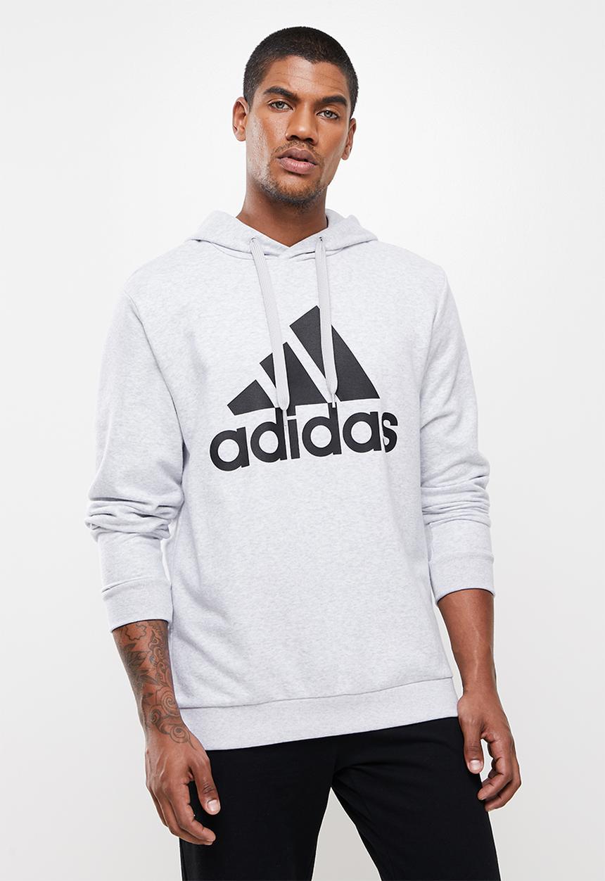 adidas Performance - Bl ft hooded sweat - light grey 