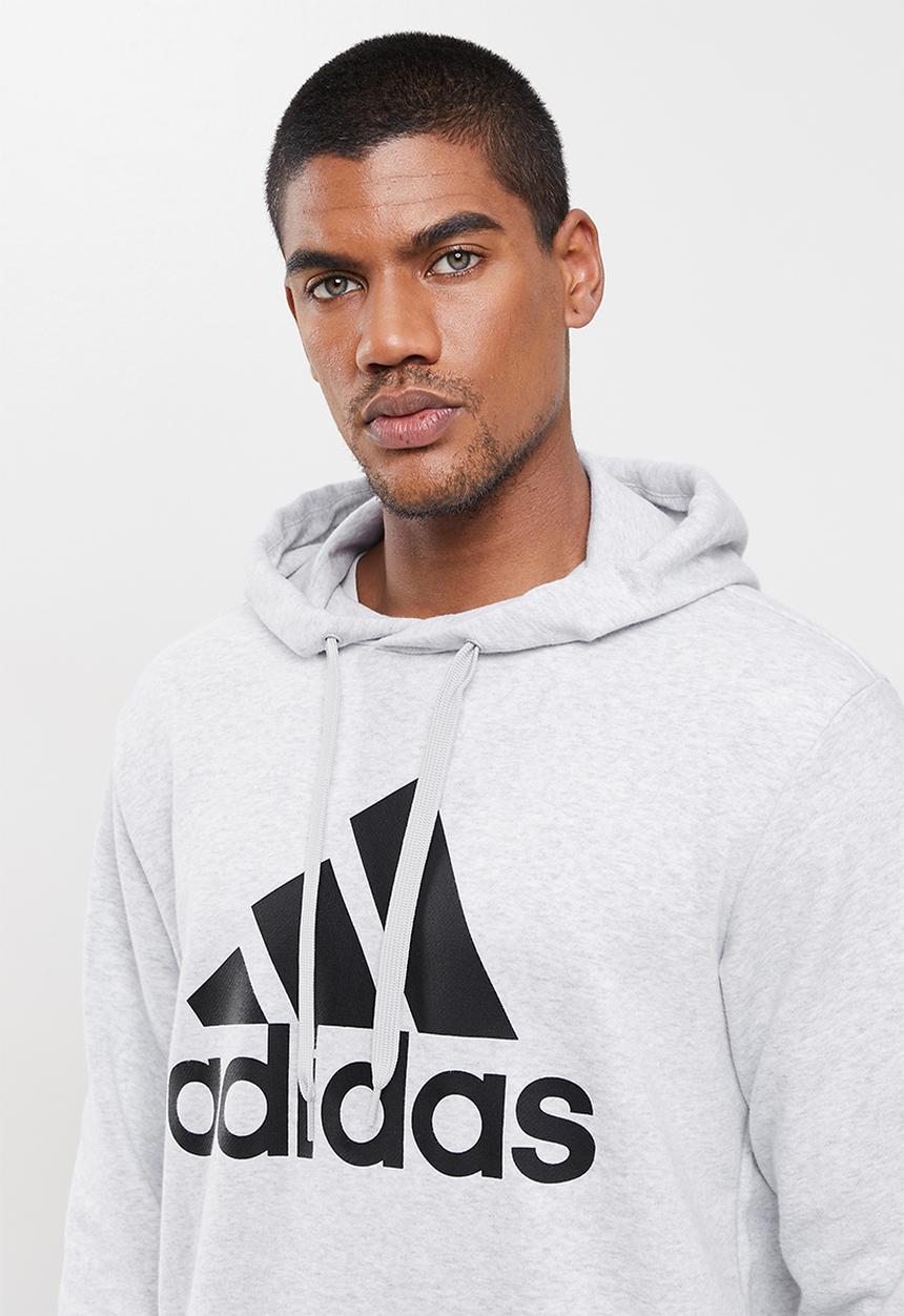 adidas Performance - Bl ft hooded sweat - light grey 