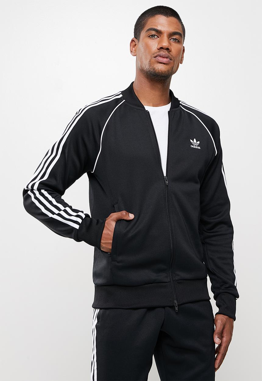 adidas Originals - Adicolor classics primeblue track jacket - black & white