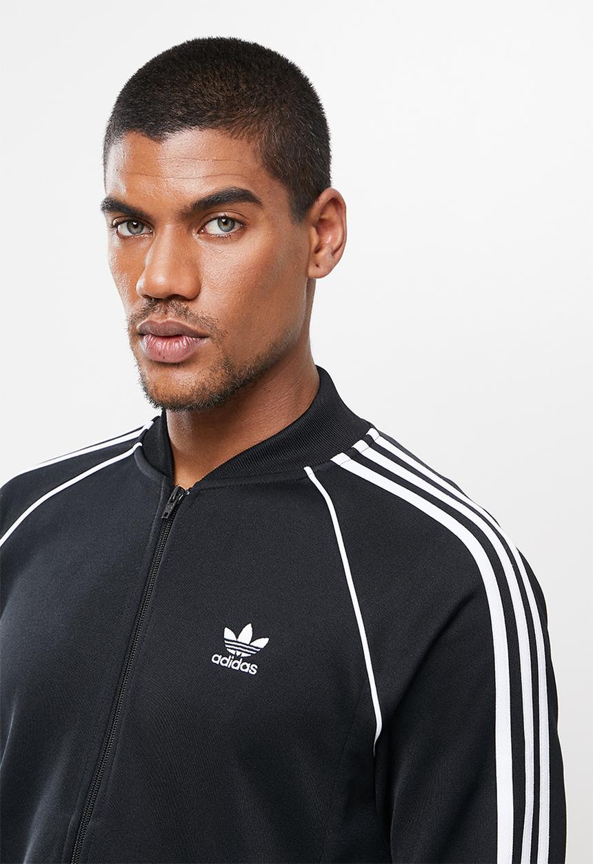 adidas Originals - Adicolor classics primeblue track jacket - black & white