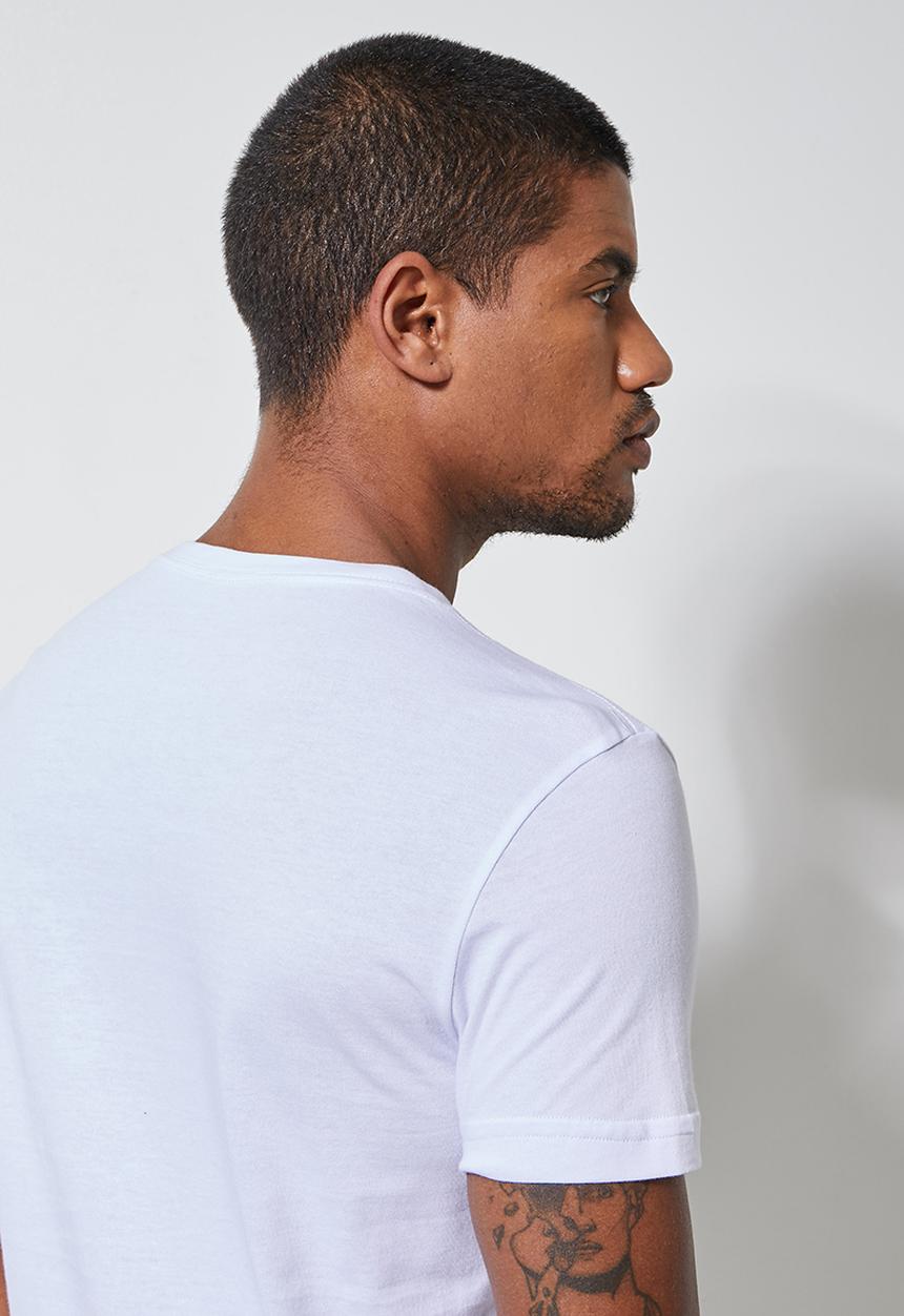 Superbalist - Nate nasa worm printed crew neck tee - white