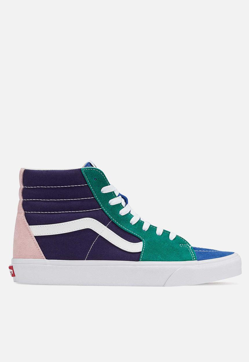 Vans - Sk8-hi - (retro court) multi/true white