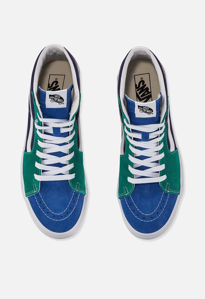 Vans - Sk8-hi - (retro court) multi/true white