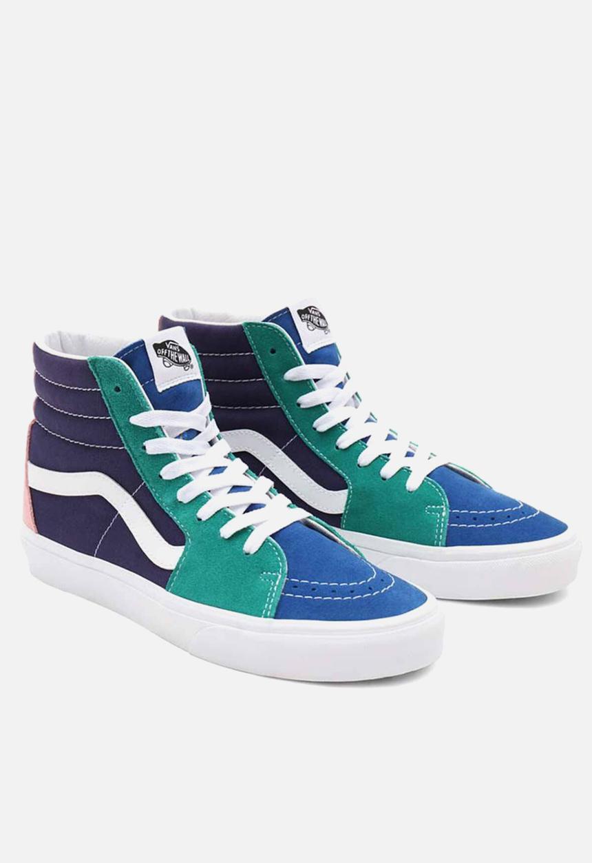 Vans - Sk8-hi - (retro court) multi/true white