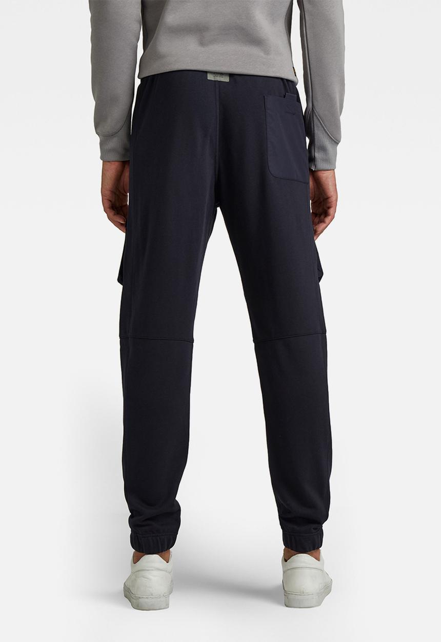 G-STAR - Mixed woven cargo sweat pant - mazarine blue