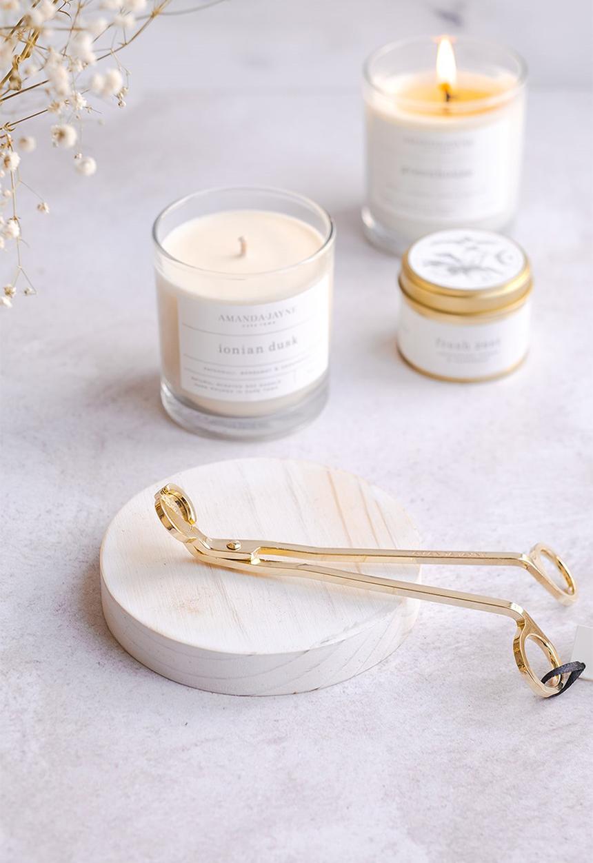 Amanda Jayne - Gold wick trimmer