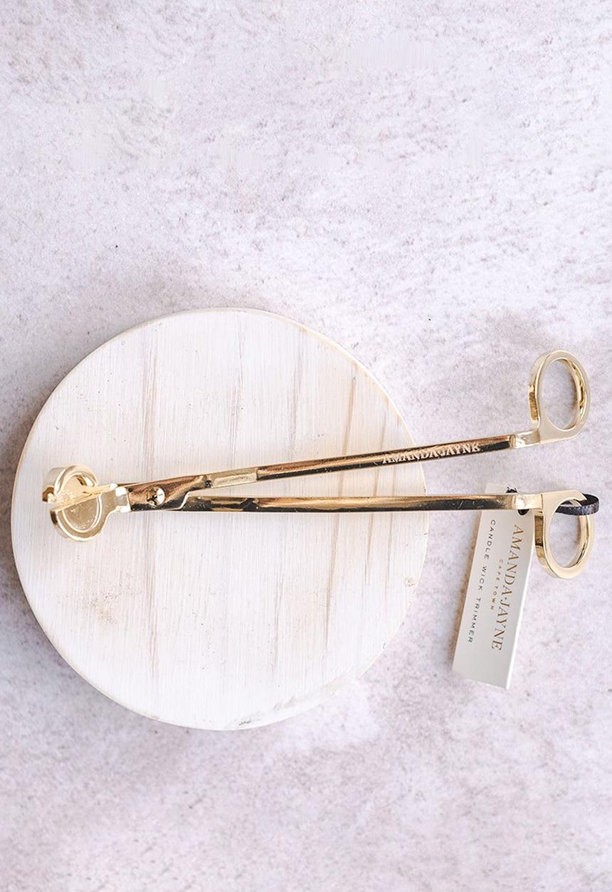 Amanda Jayne - Gold wick trimmer
