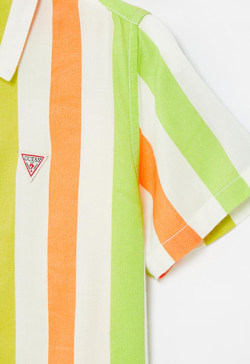GUESS - Short sleeve stripe shirt - multi