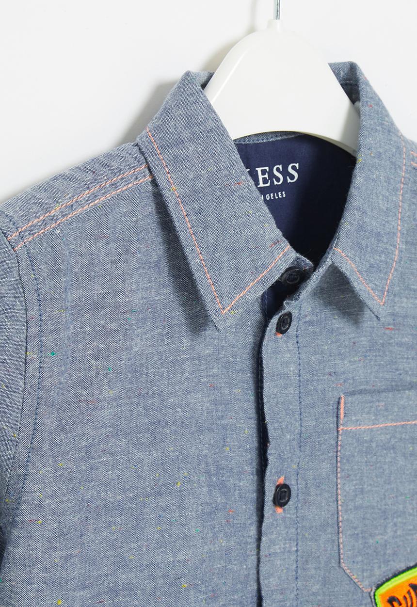 GUESS - Younger boys short sleeve - blue 