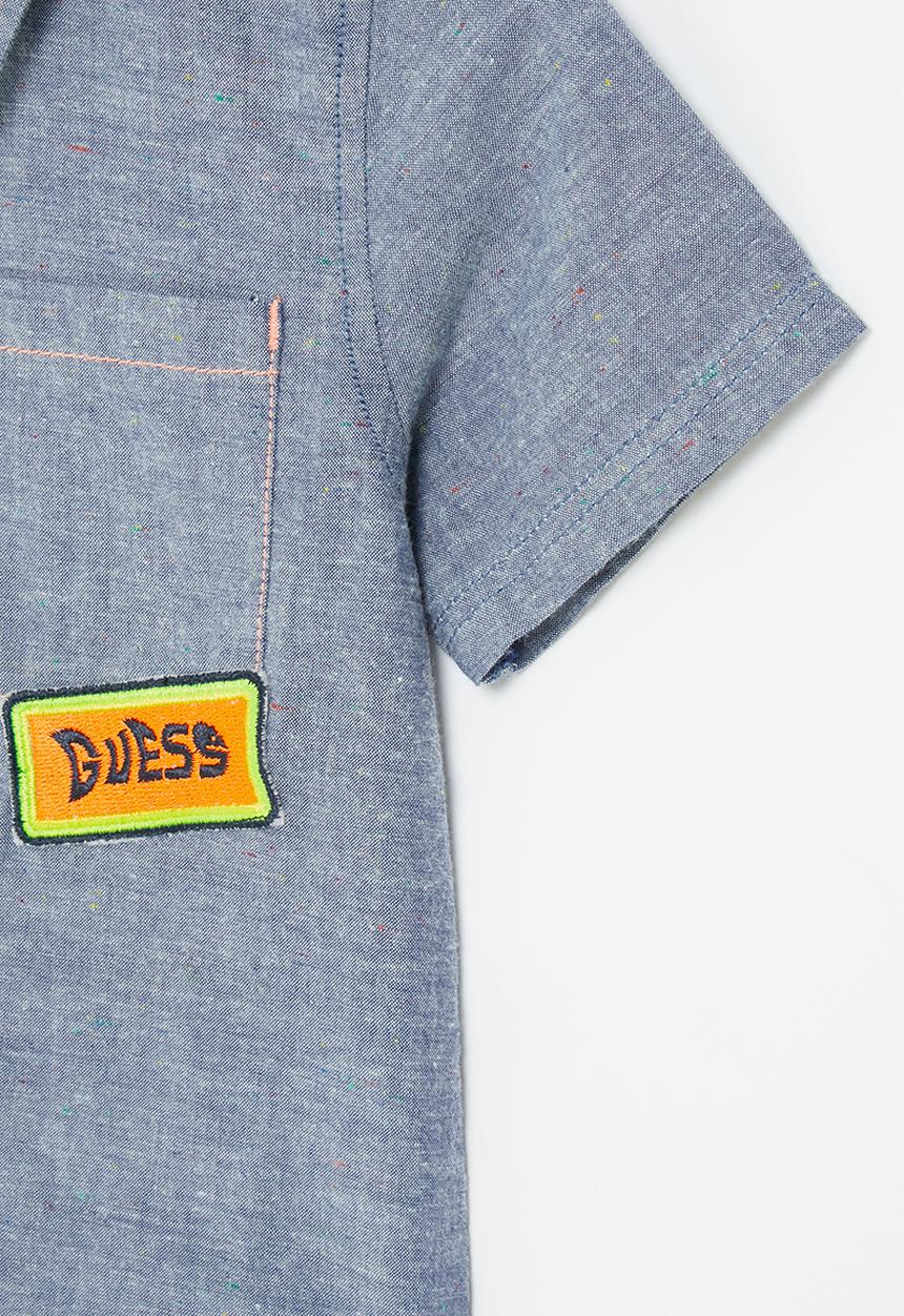 GUESS - Younger boys short sleeve - blue 