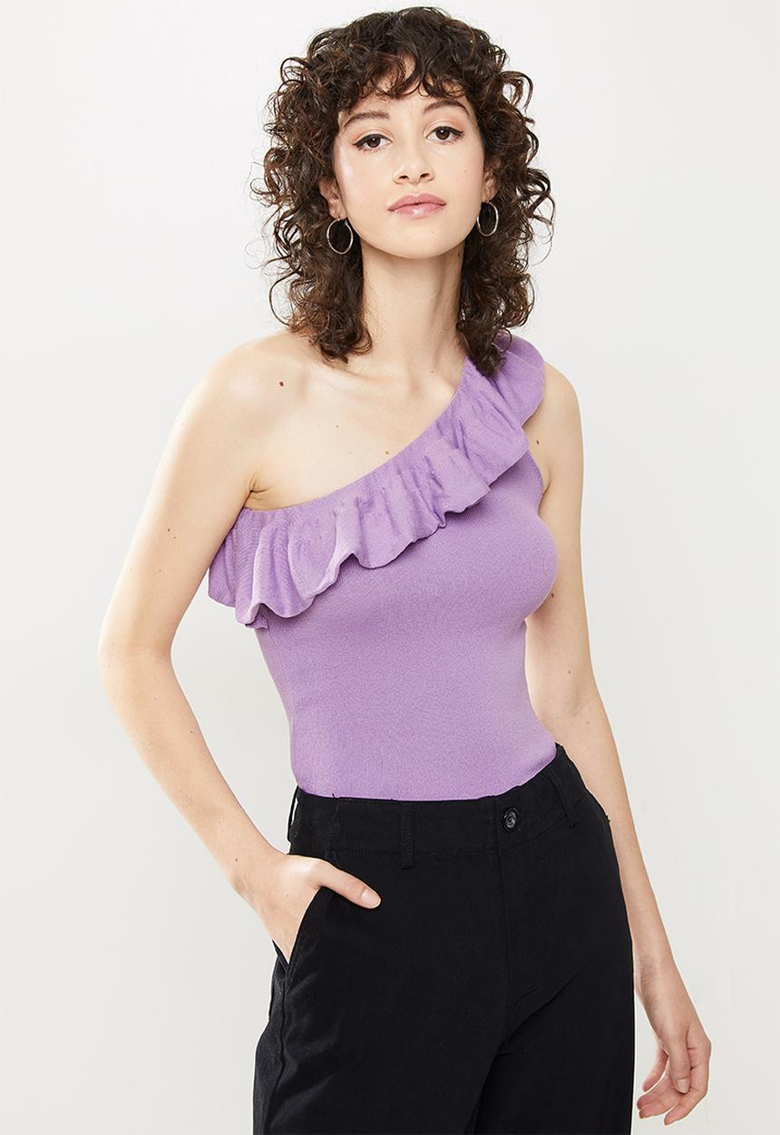 MANGO - Flyer top - purple