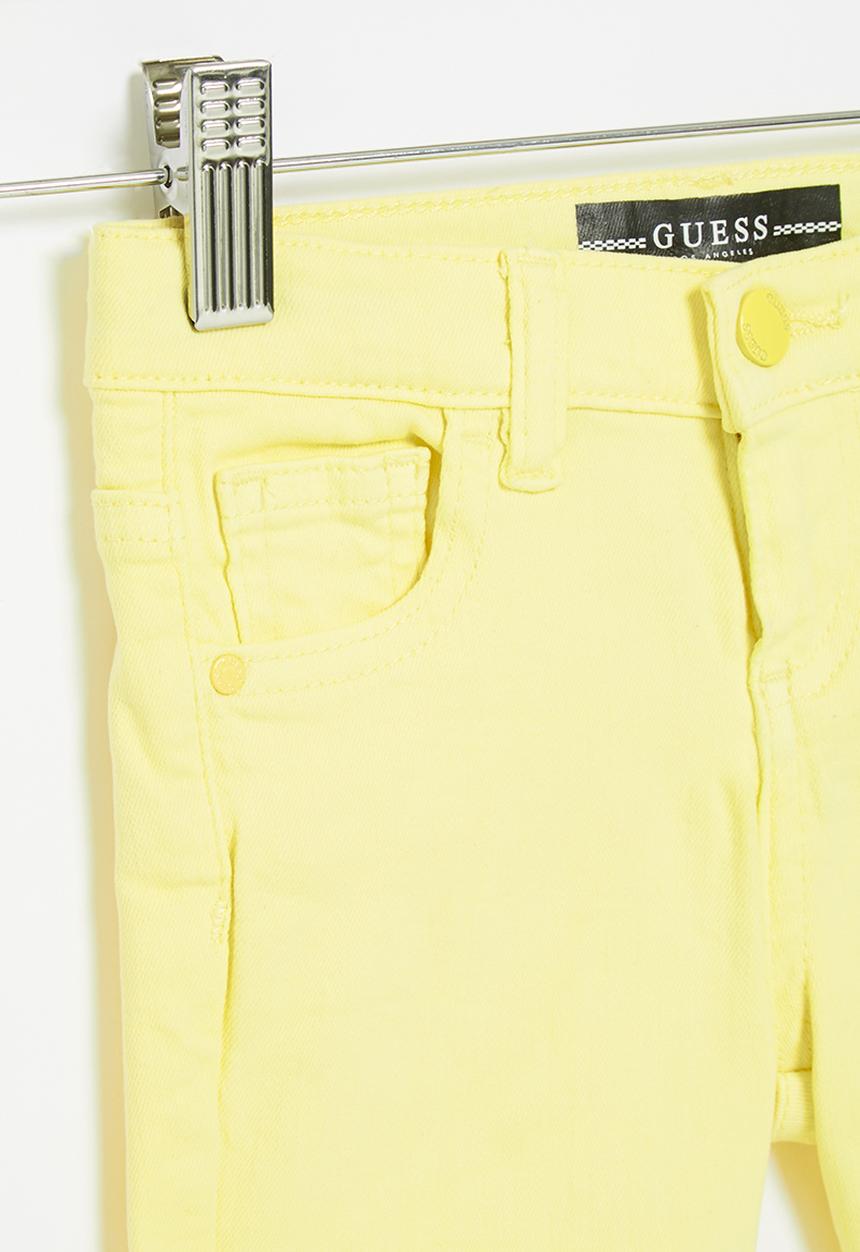 GUESS - Bull denim shorts - yellow 