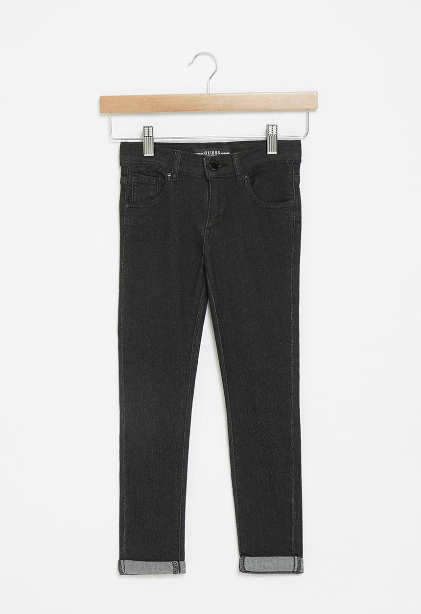 GUESS - Ankle length skinny pants - black