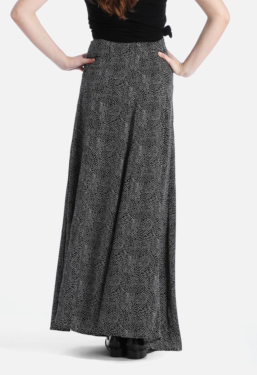 Goldie - Movement Mini Dot High Waisted Maxi Skirt