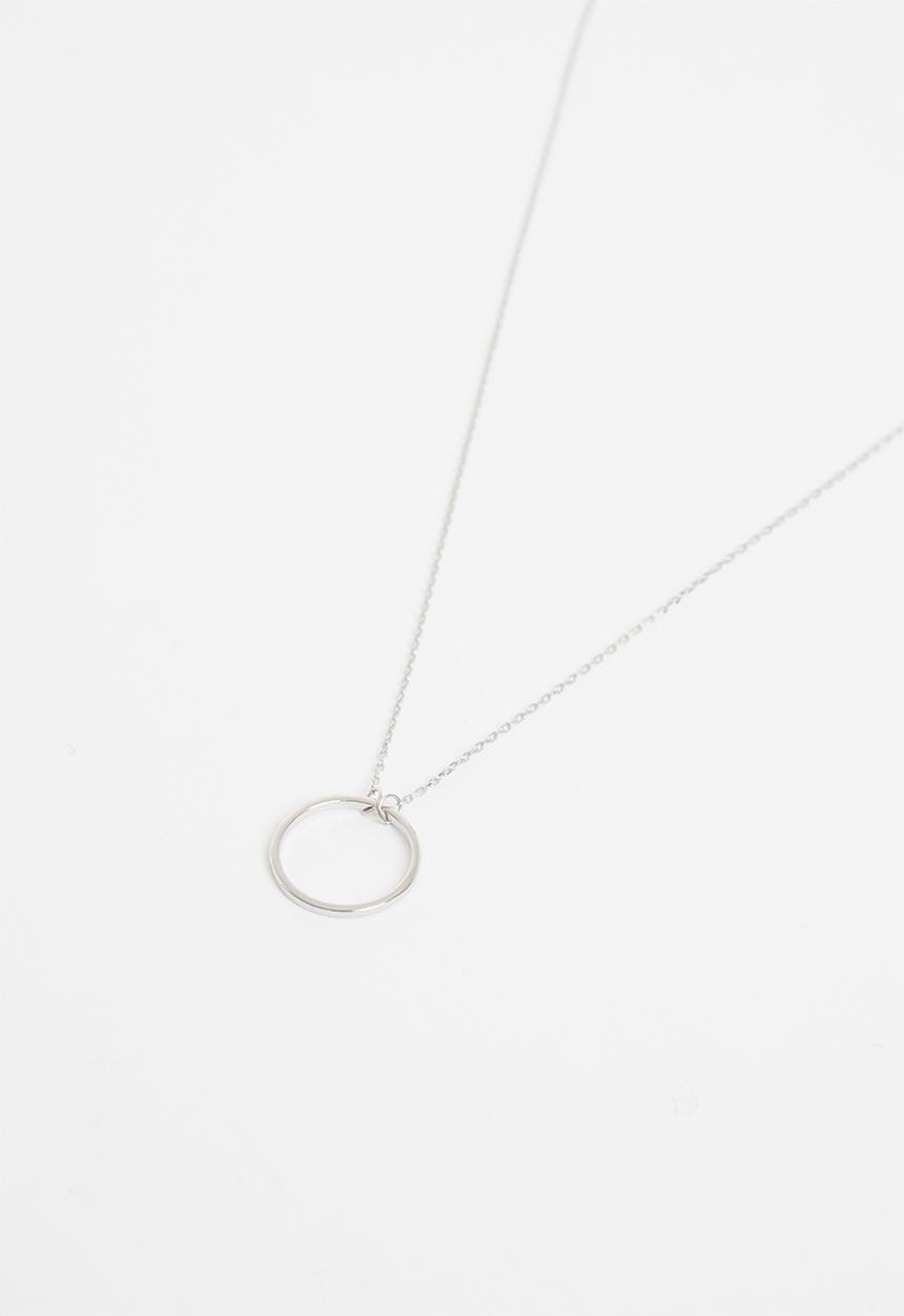 Superbalist - Circle pendant sterling silver necklace