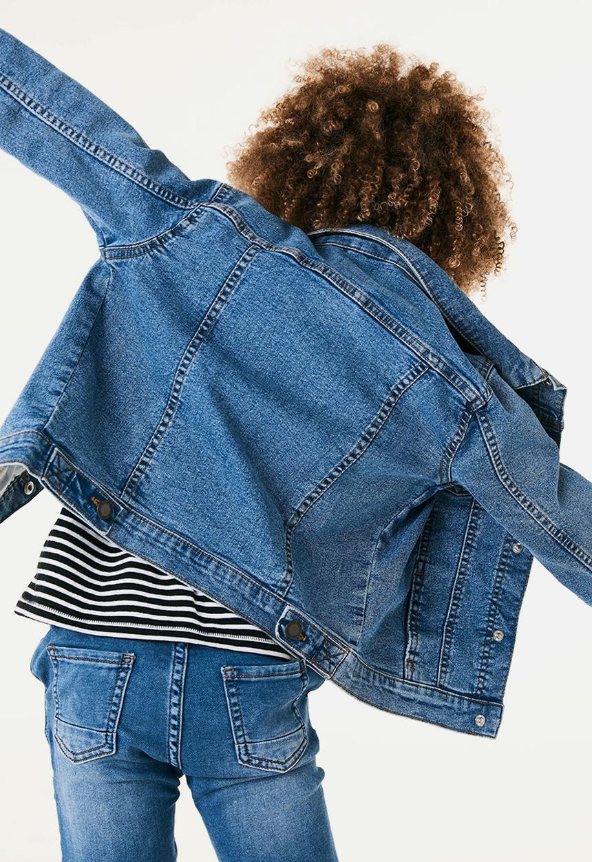 Cotton On - Relaxed fit jacket - bondi mid blue