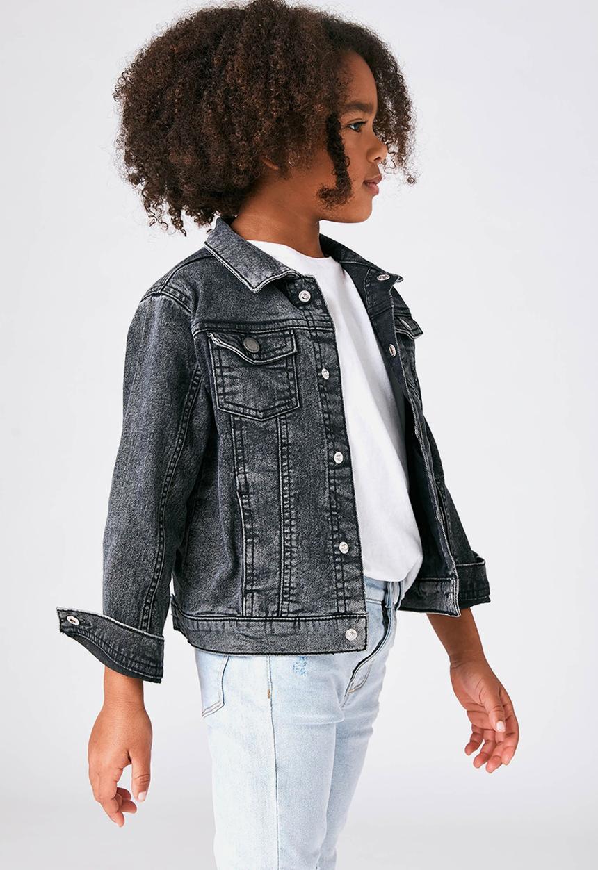 Cotton On - Relaxed denim jacket - cottesloe washed black