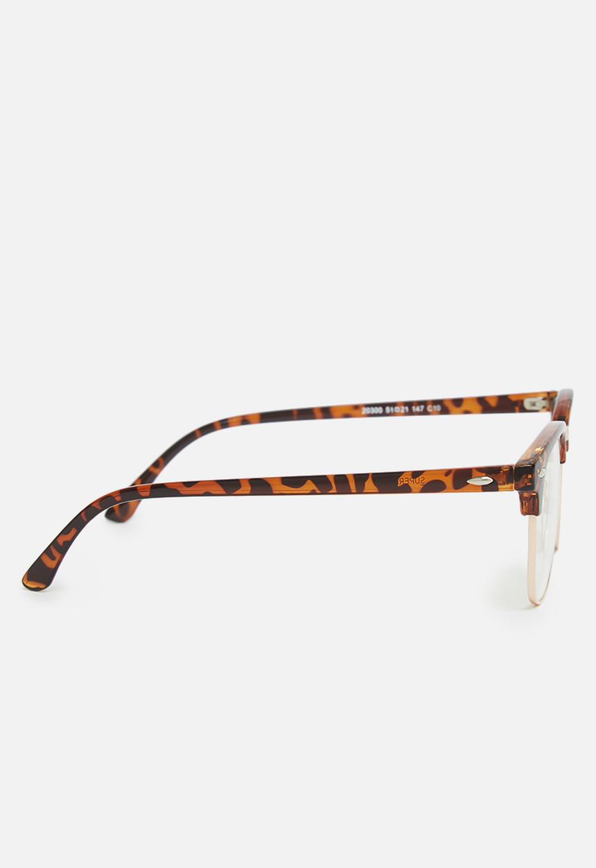Superbalist - Scott blue light glasses - brown