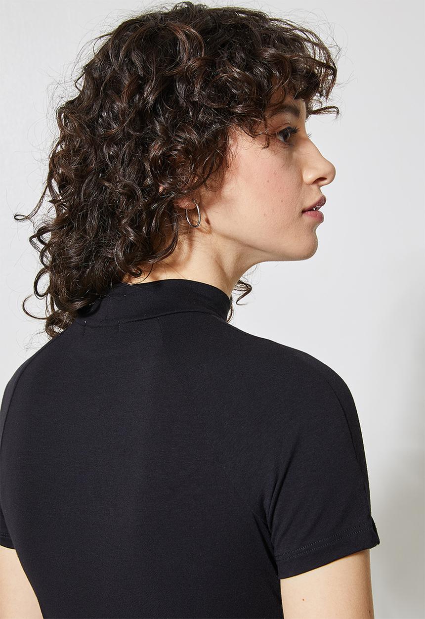 Superbalist - 2-pack funnel neck tee - black & white