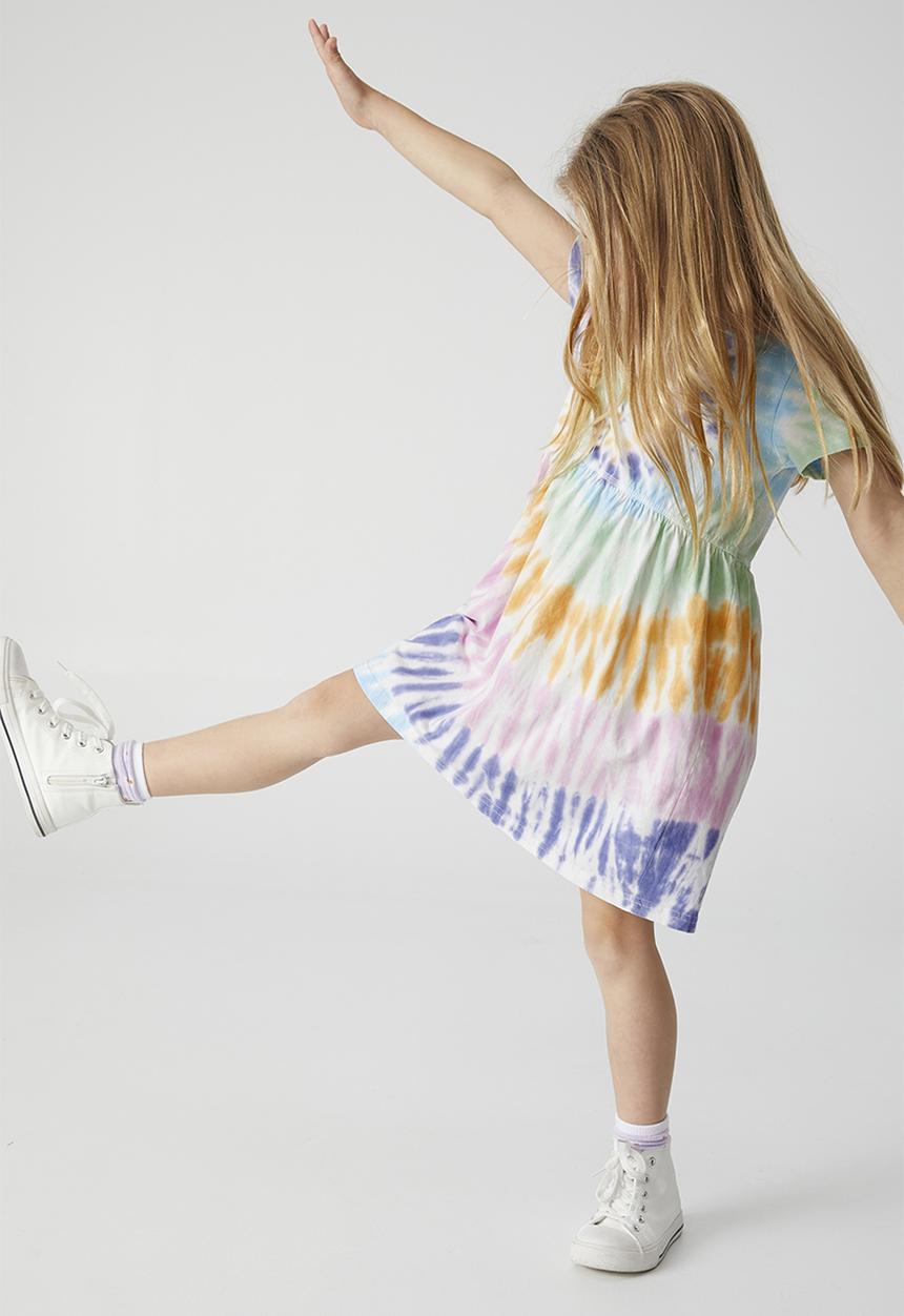 Cotton On - Freya short sleeve dress - aqua
