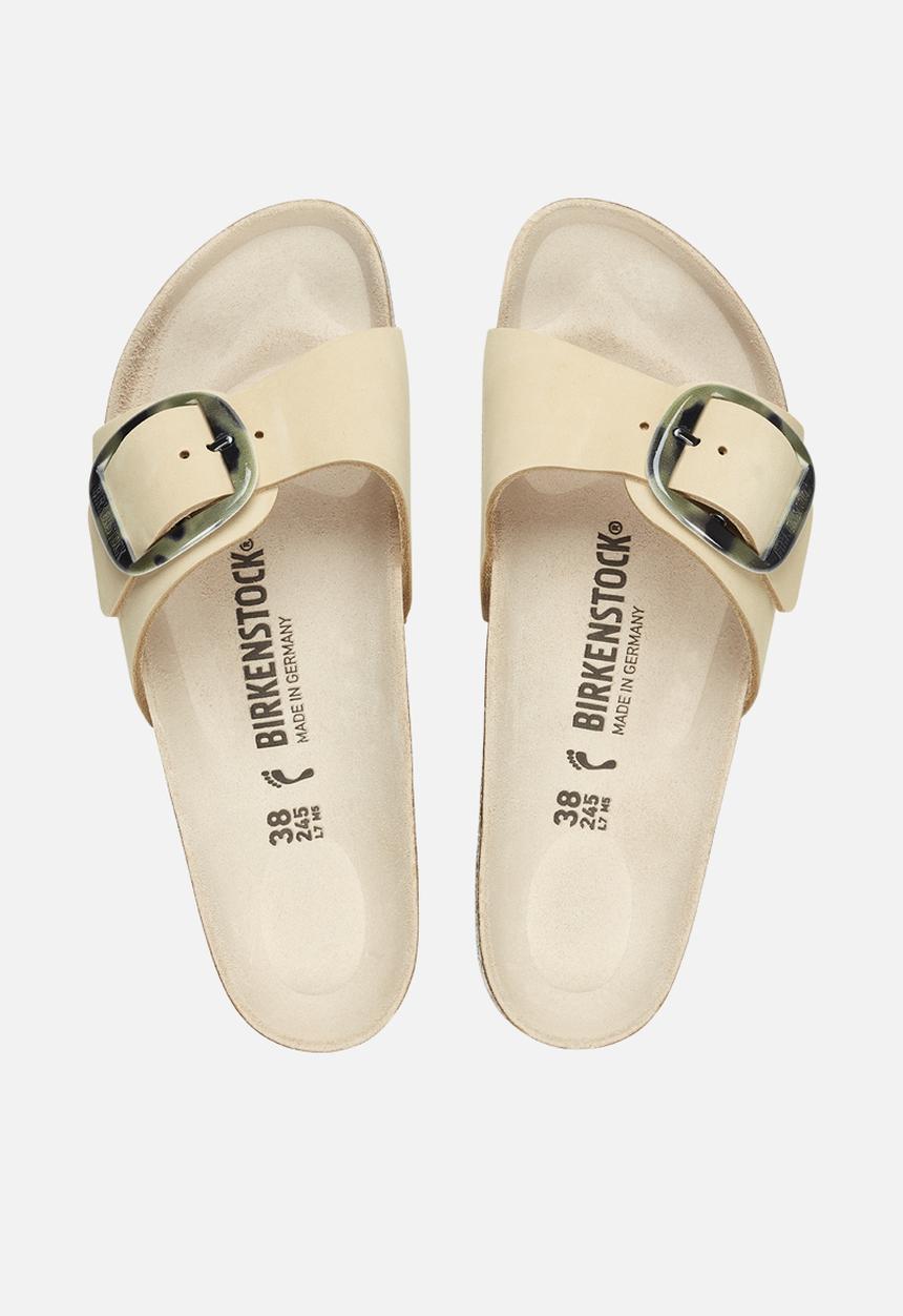 Birkenstock - Madrid big buckle nubuck regular - almond