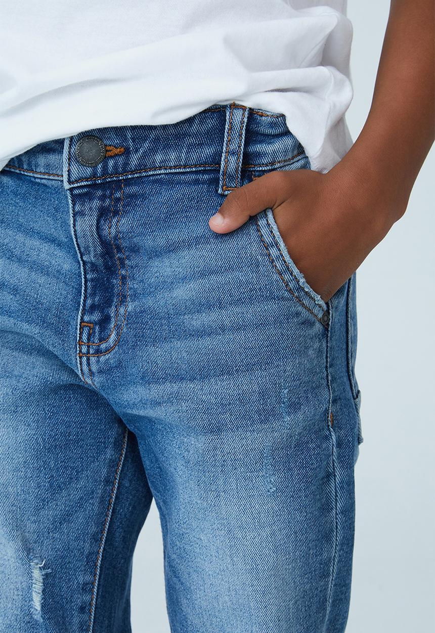 Cotton On - Slim fit jean - mid blue