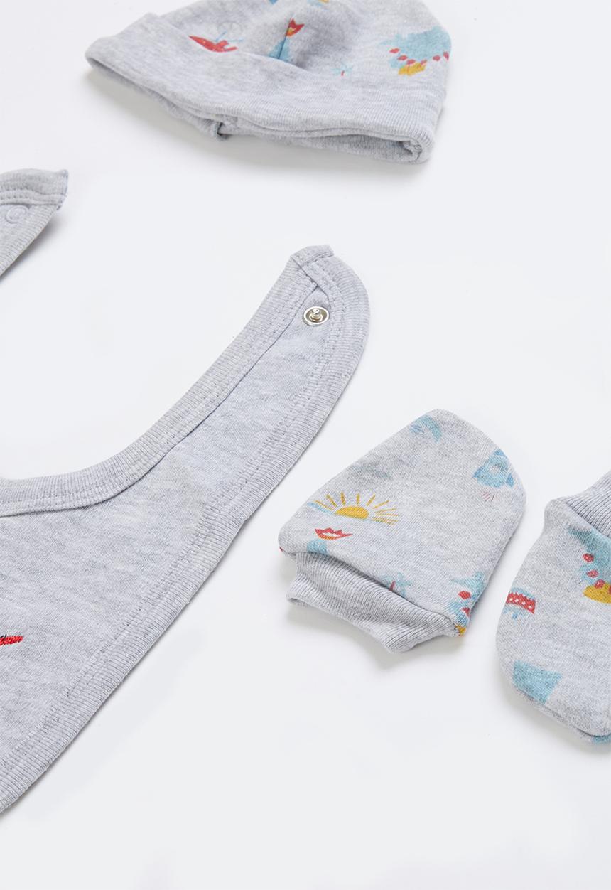 Pop Candy - Baby 8 pack set - grey