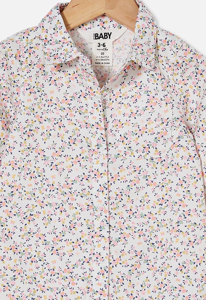 Cotton On - Noah boilersuit - vanilla/cali pink