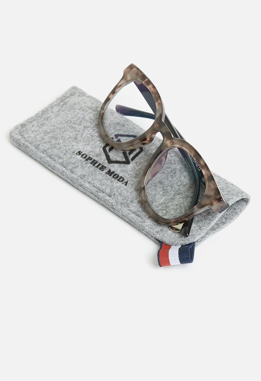 Sophie Moda - Sunglasses: arbour (photochromic lenses) - brown