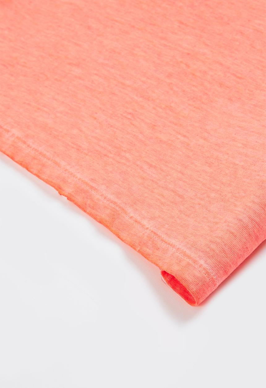 GUESS - Short sleeve fluoro pocket T-shirt - orange