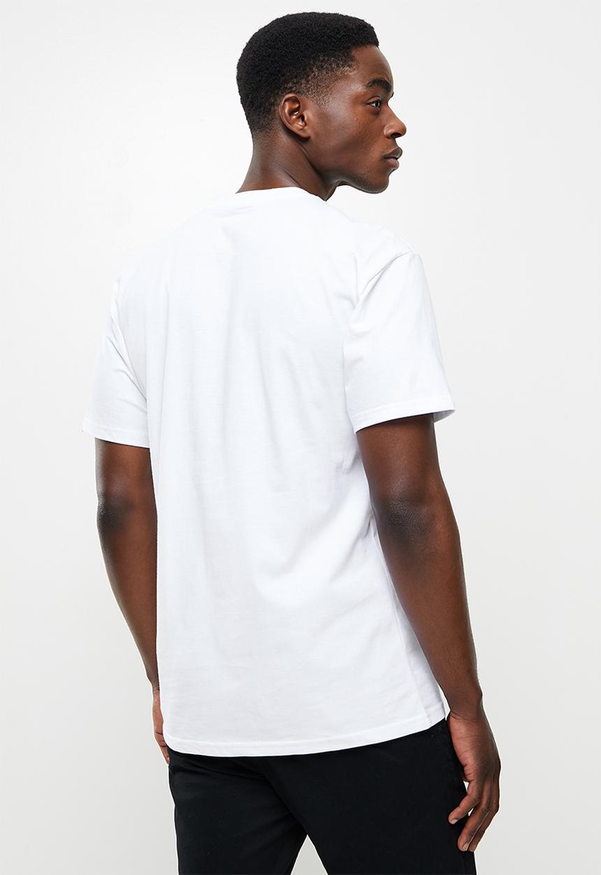 Vans - Left chest logo plus short sleeve tee - white