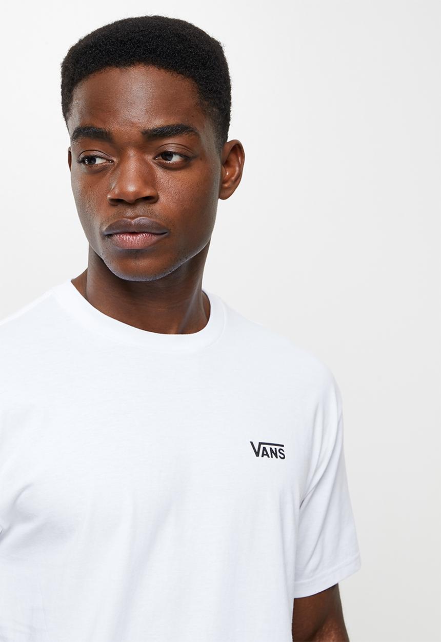 Vans - Left chest logo plus short sleeve tee - white