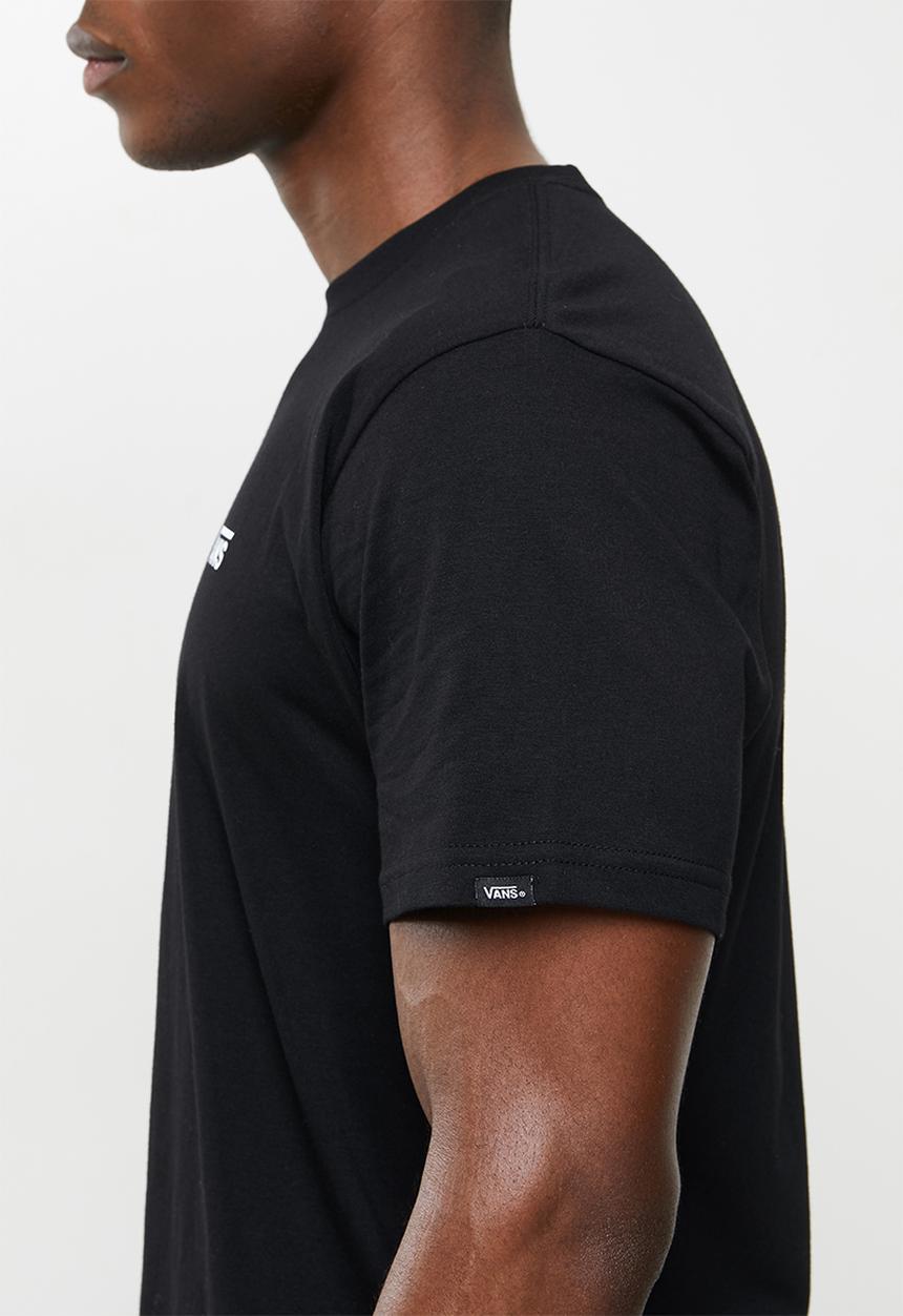 Vans - Left chest logo plus short sleeve tee - black