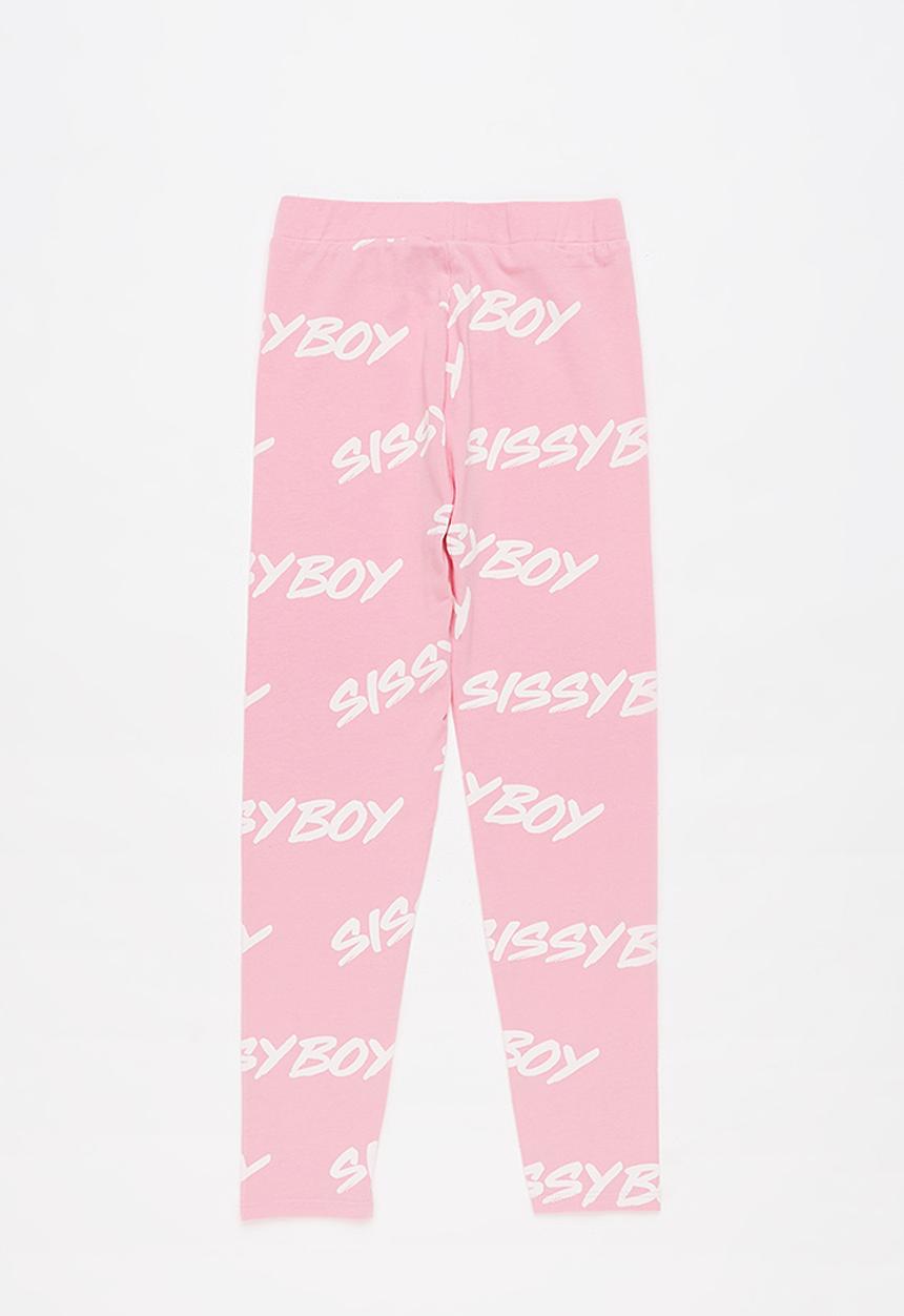 SISSY BOY - Sherbet stories basic legging - pink
