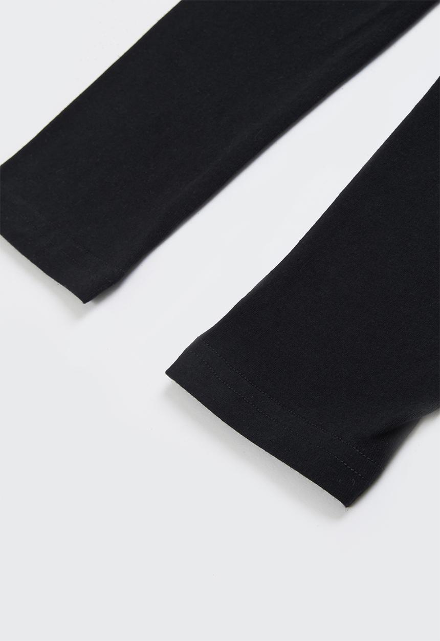 Rebel Republic - Girls 2 pack leggings - black