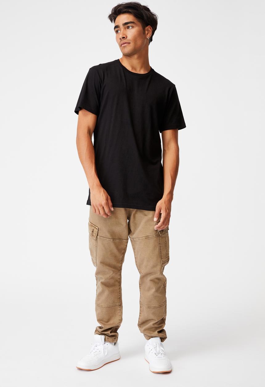Cotton On - Military cargo pant - stone