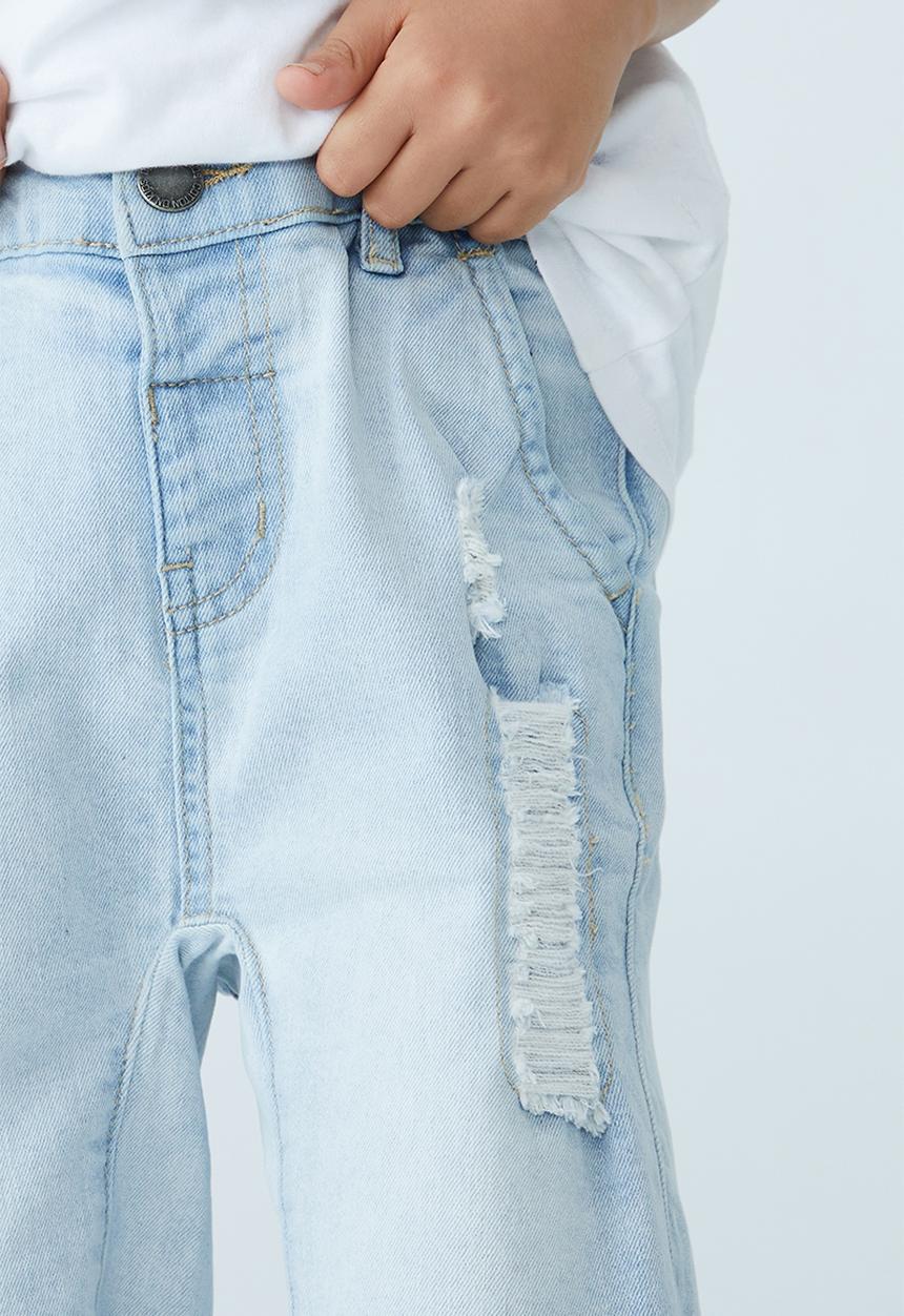 Cotton On - Straight fit short - light blue