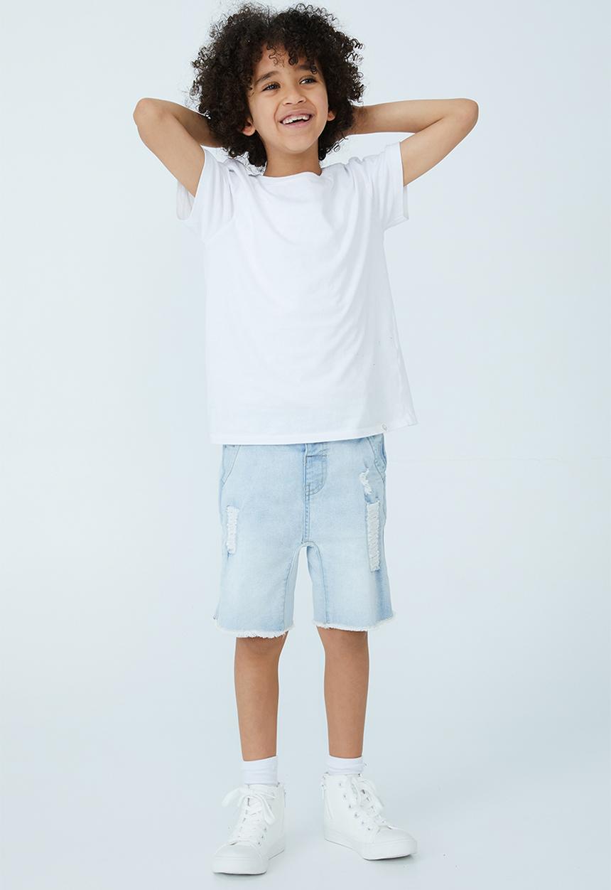 Cotton On - Straight fit short - light blue