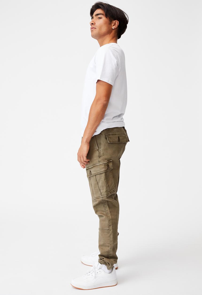 Cotton On - Military cargo pant - khaki