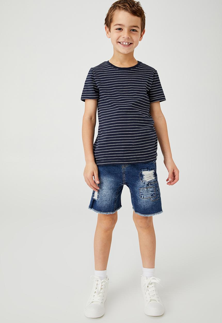 Cotton On - Straight fit short - dark blue