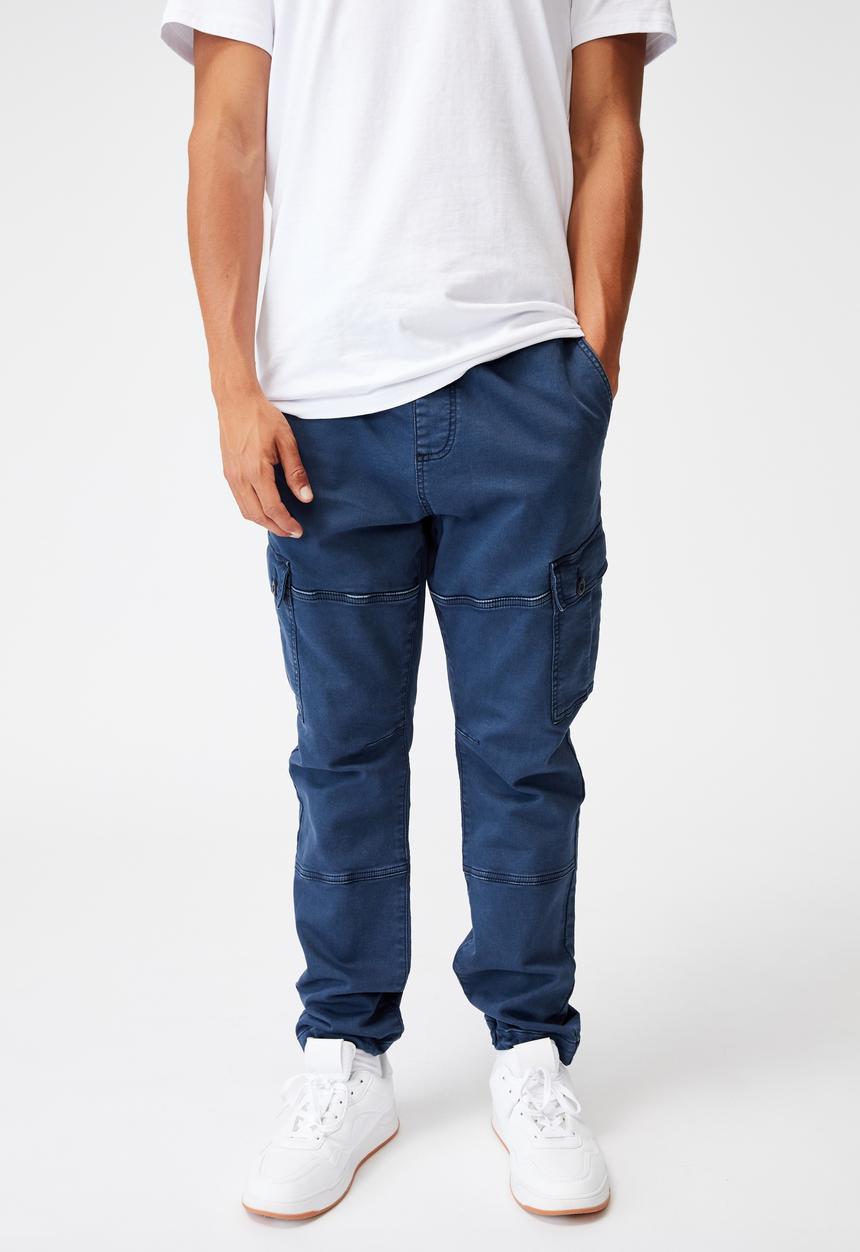 Cotton On - Military cargo pant - navy