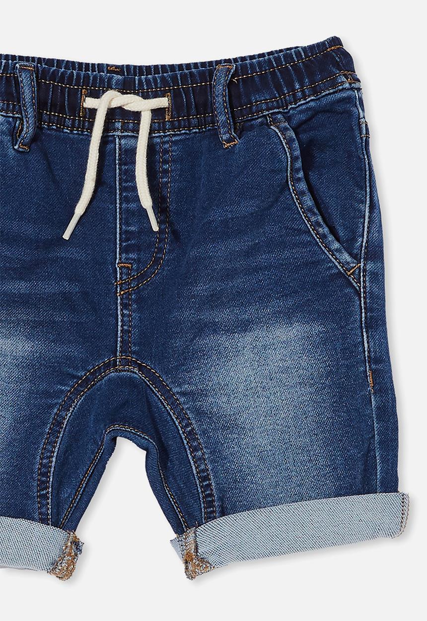 Cotton On - Slouch fit short - sorrento dark blue
