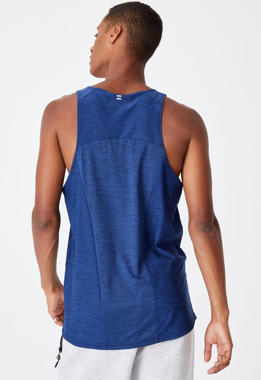 Cotton On - Performance active tech tank - navy