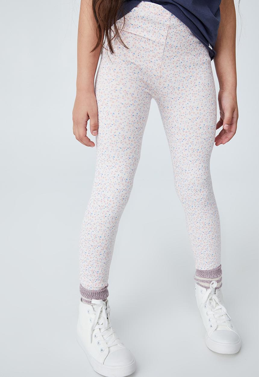 Cotton On - Huggie tights - pink & blue 