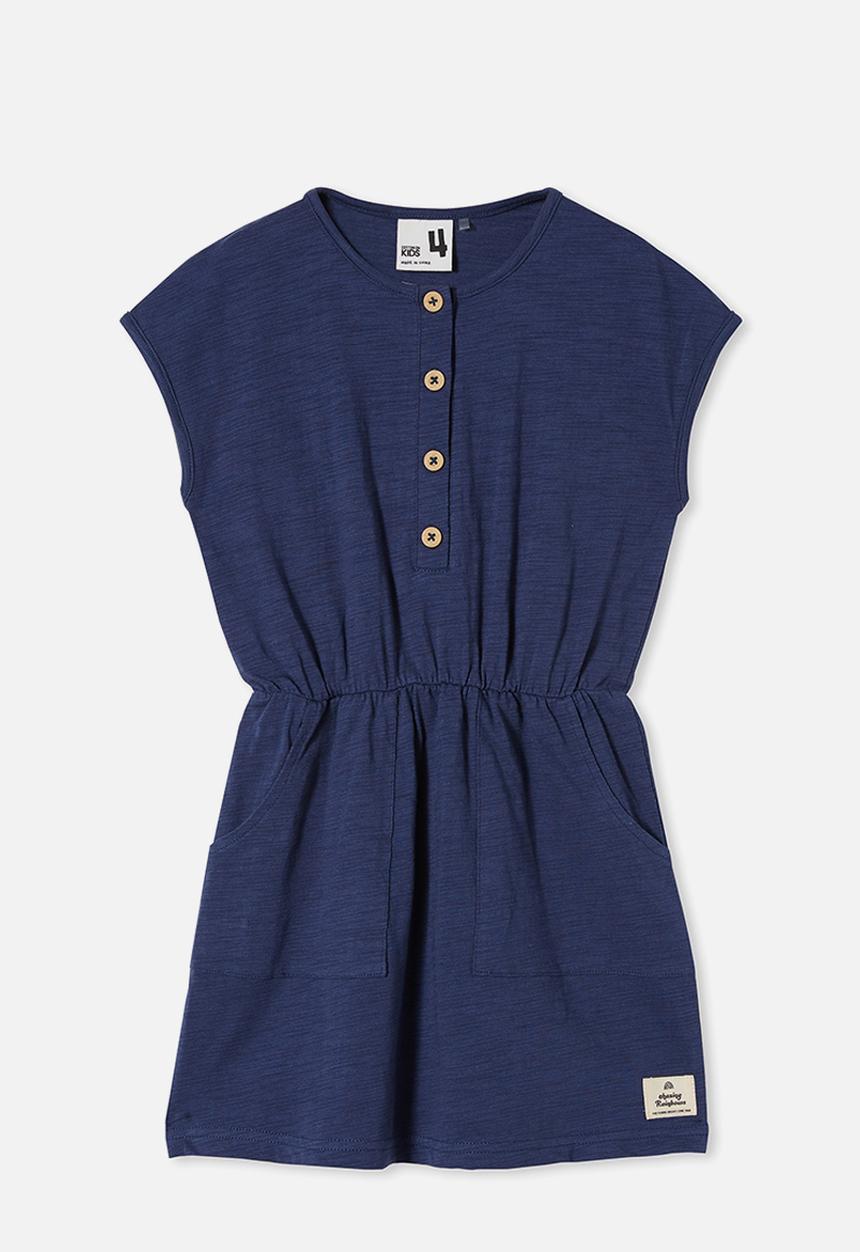 Cotton On - Sigrid short sleeve dress - indigo
