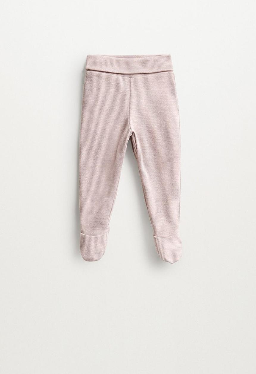 MANGO - Trousers polaina - medium pink