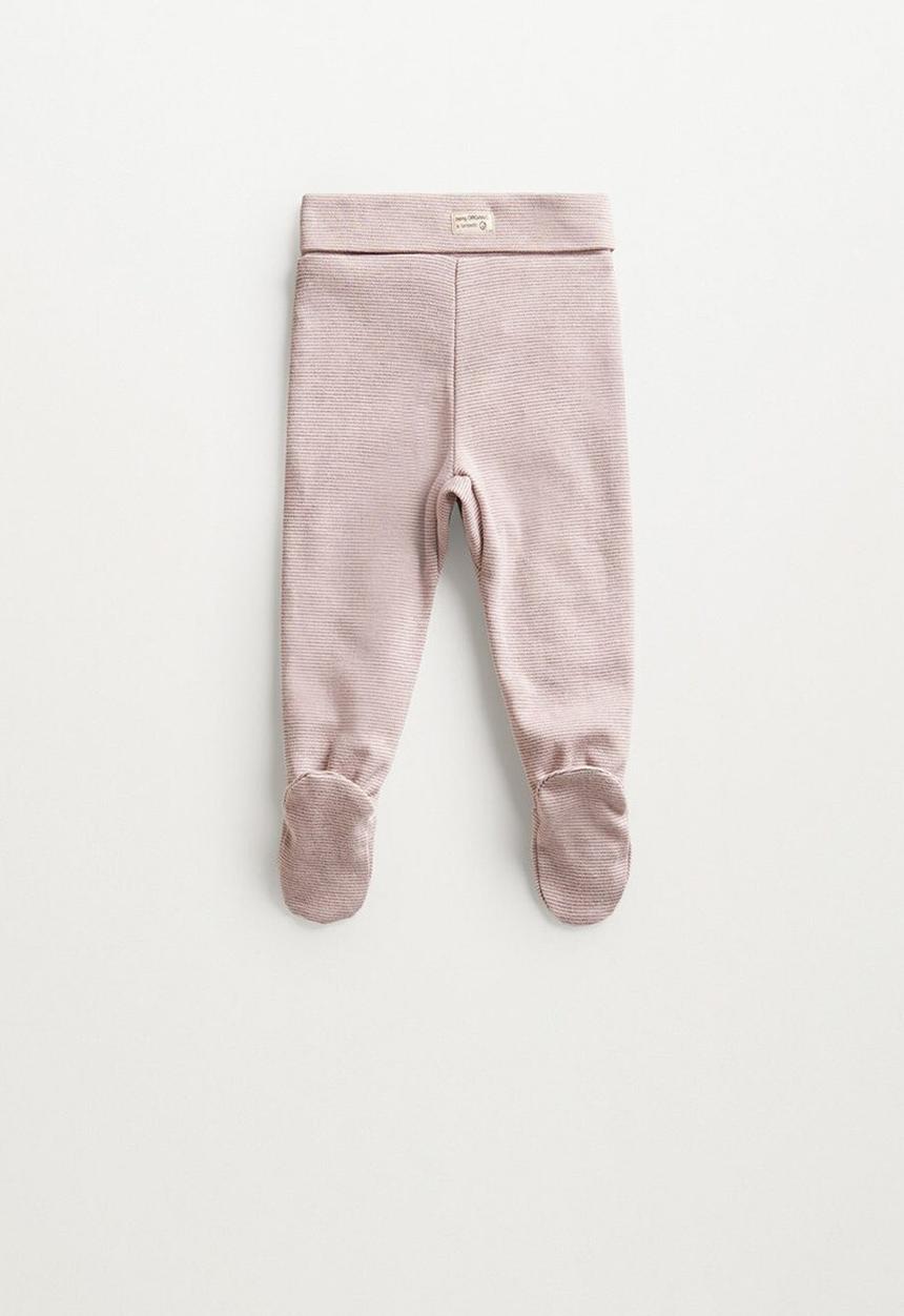 MANGO - Trousers polaina - medium pink