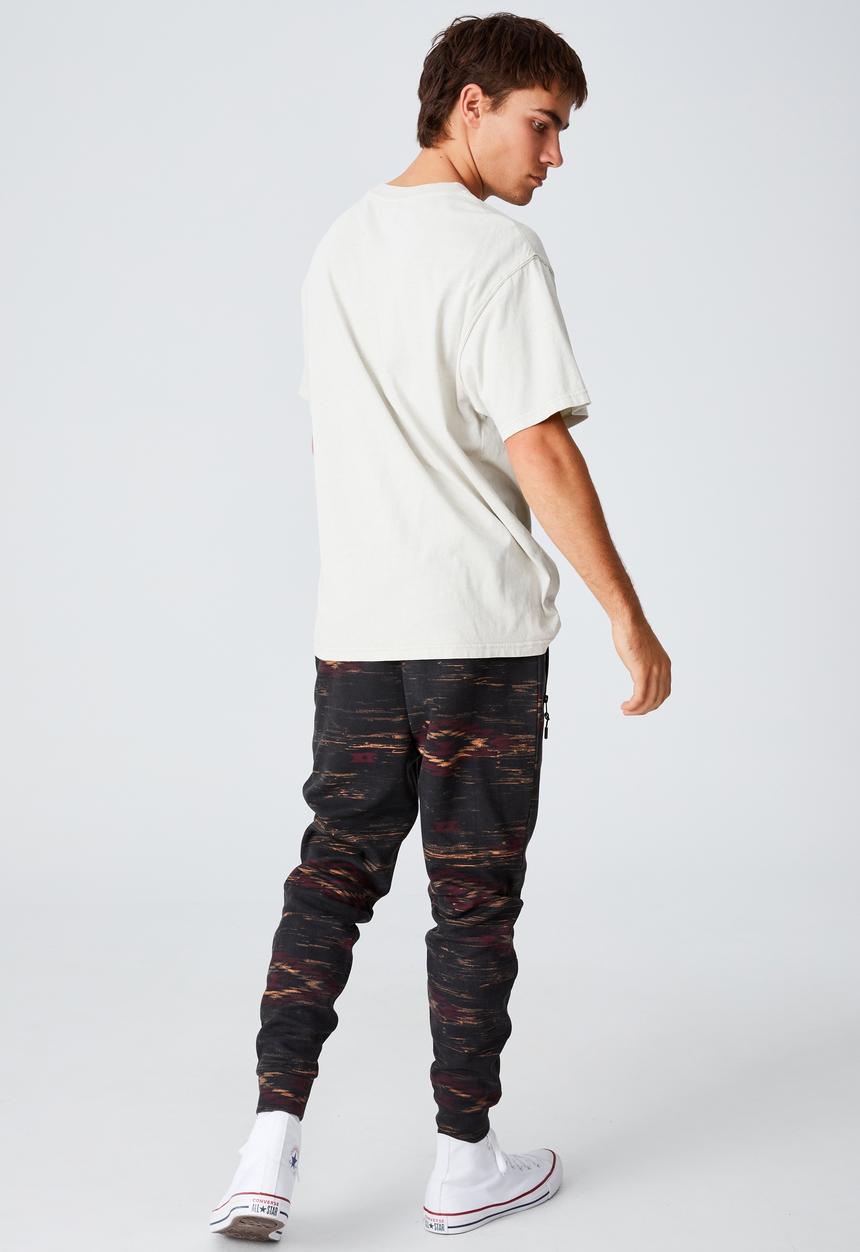 Cotton On - Tech track pant - black