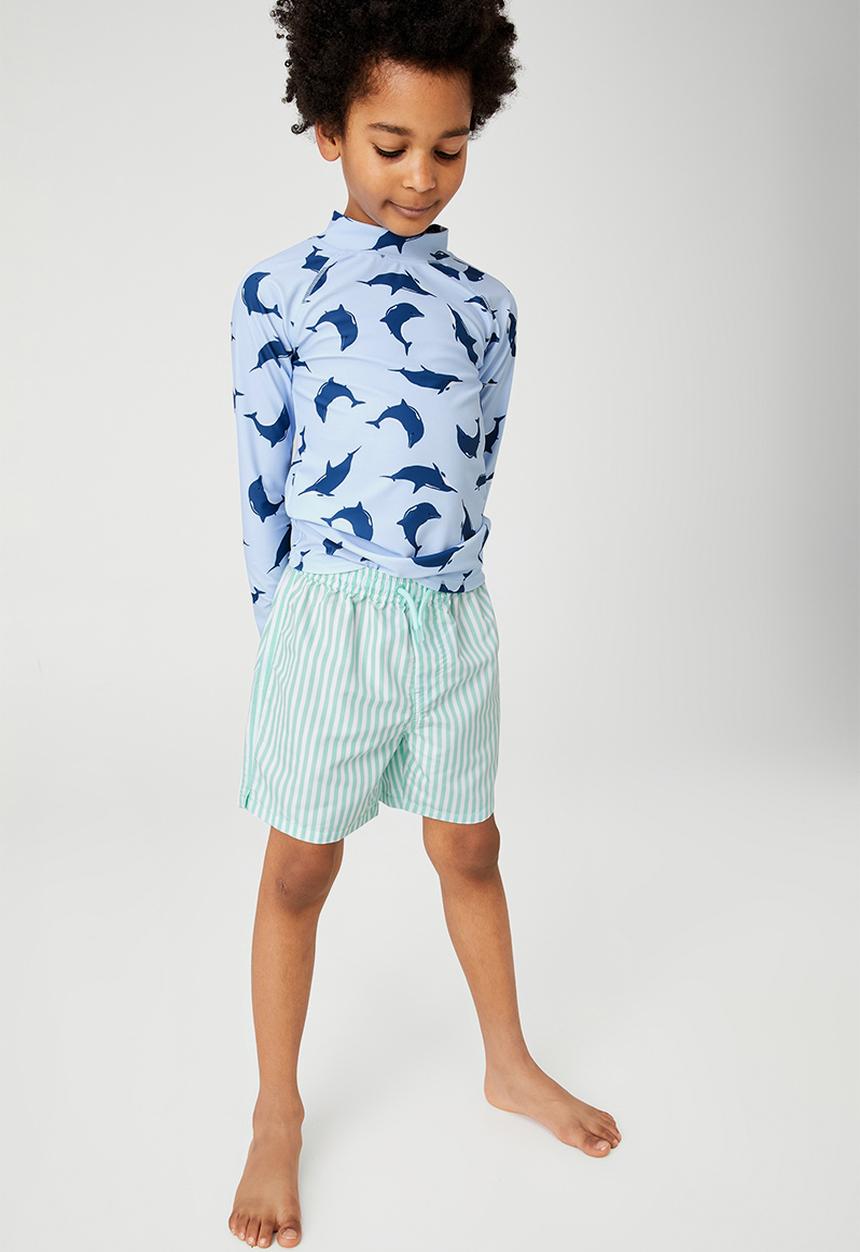 Cotton On - Bailey board short - mint breeze