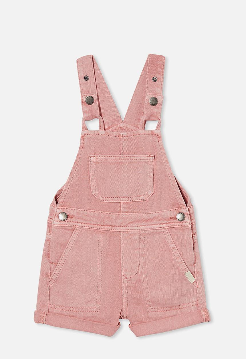Cotton On - Ginnie slouch shortall - musk rose